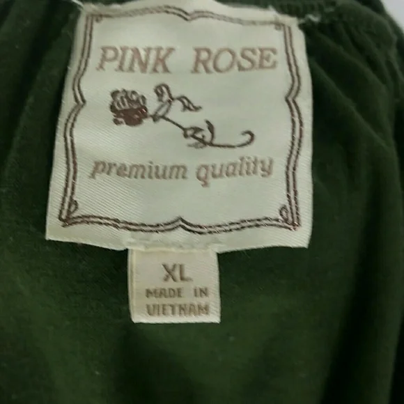 PINK ROSE l Olive Sleeveless Knit Dress E1 - Picture 6 of 7